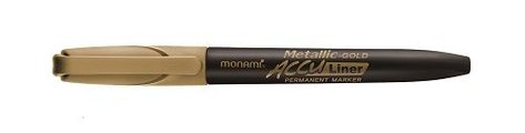 Popisova permanentn Monami Accu Liner Metallic
