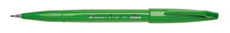Pentel SES15 ttekov popisova brush sign pen