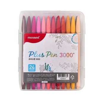 Popisovač Monami Plus Pen 3000 barevná sada 24 KS