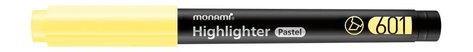 Monami 601 Highlighter zvýrazňovač pastel