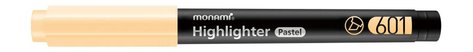 Monami 601 Highlighter zvýrazňovač pastel