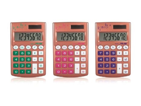 Kalkulačka Milan 159506CP v měděném provedení