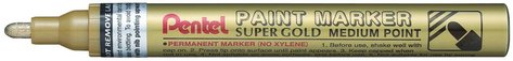 Pentel lakový popisovač Paint Marker MMP10 stopa 2-4 mm