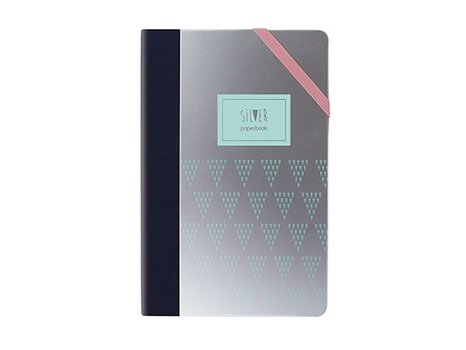 Notebook Milan Silver