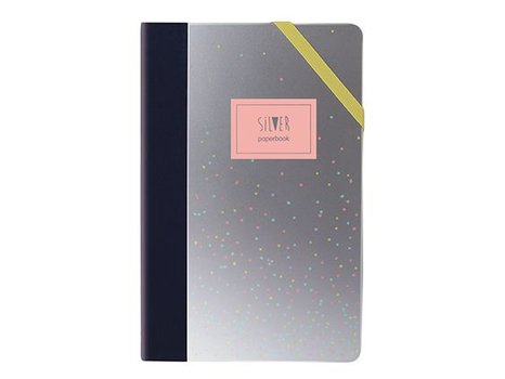 Notebook Milan Silver