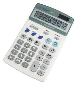 Kalkulačka Milan 40920BL s výpočtem DPH
